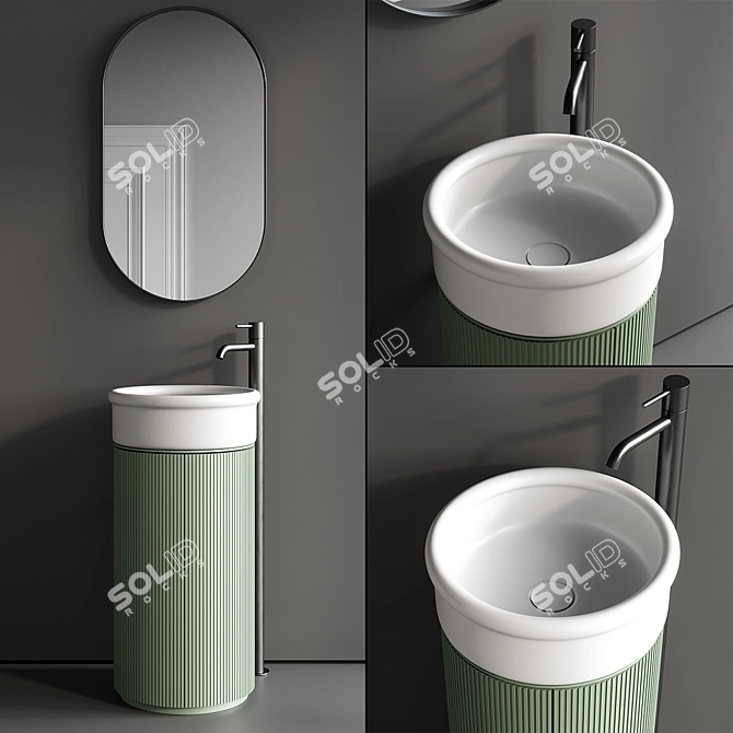 Artceram Opera Vanity Set 2023 3D model image 1