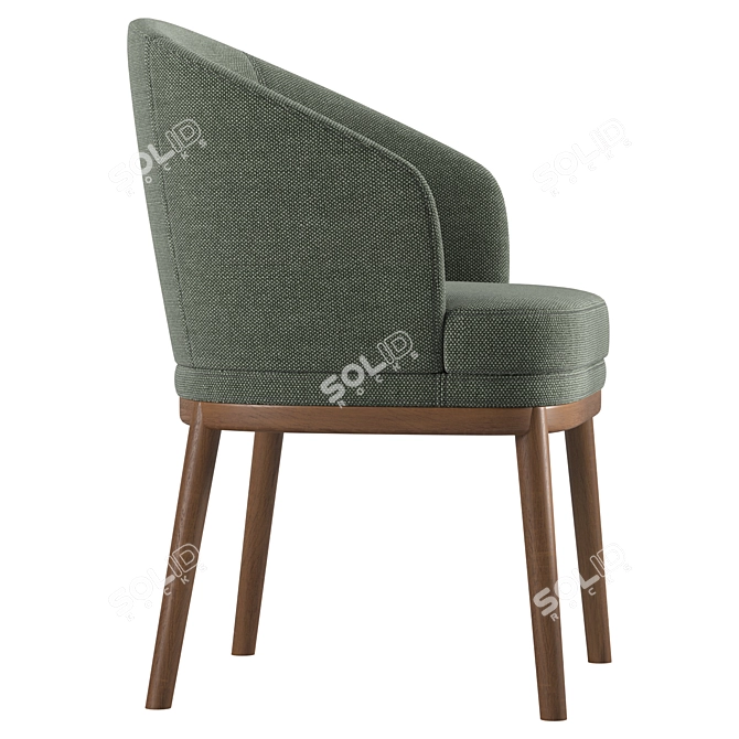 Elegant and Stylish Ruth Chair 3D model image 3