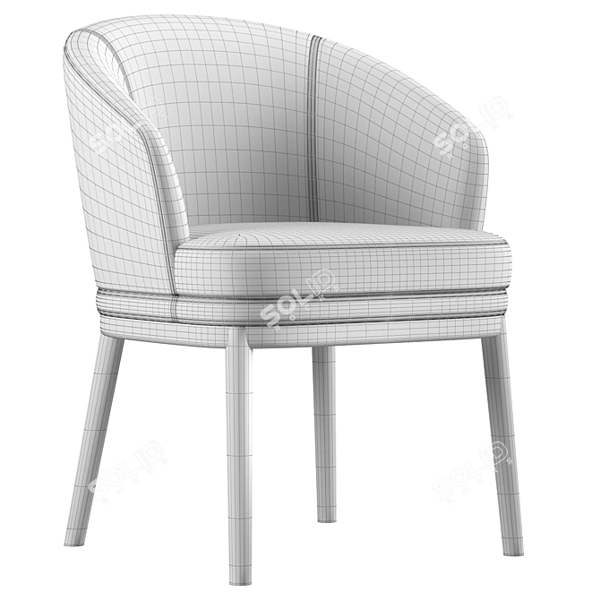 Elegant and Stylish Ruth Chair 3D model image 5