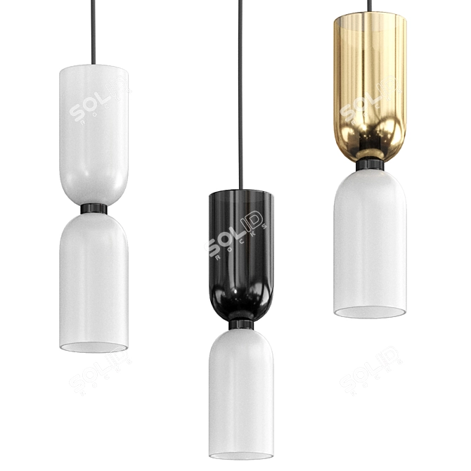 Elegant Memory Maytoni Pendant Light 3D model image 1