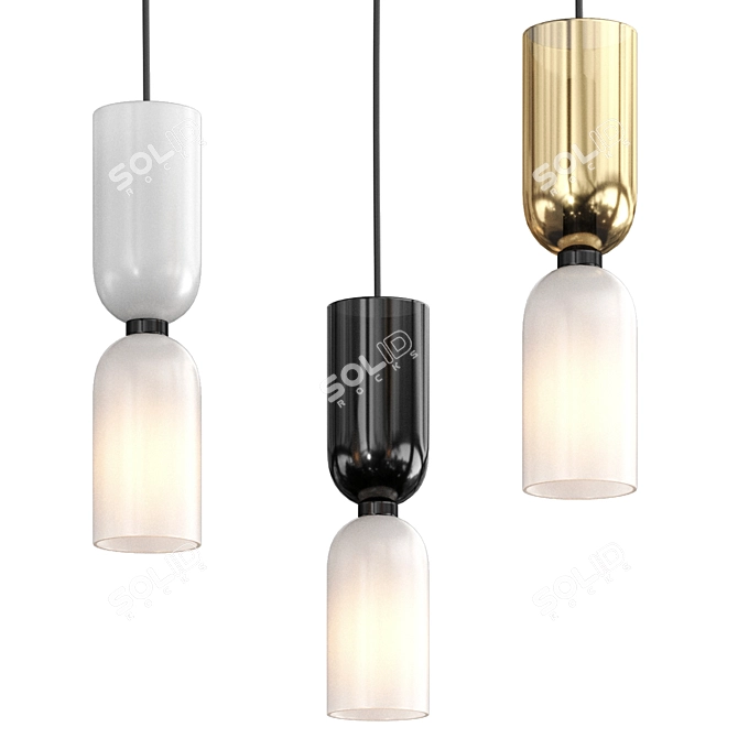 Elegant Memory Maytoni Pendant Light 3D model image 2