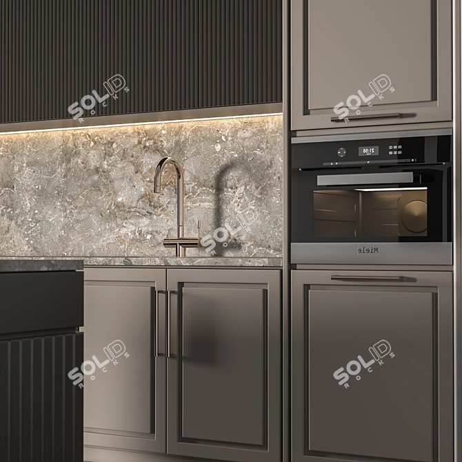 Vray Corona Kitchen044 3D Model 3D model image 4