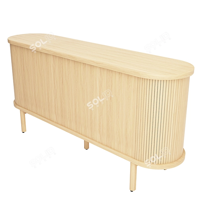 Elegant Cadence Sideboard: 2017 Edition 3D model image 5