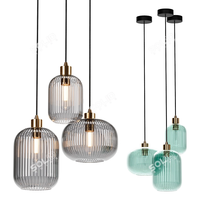 Mint SP1 Pendant Lamp 3D model image 1