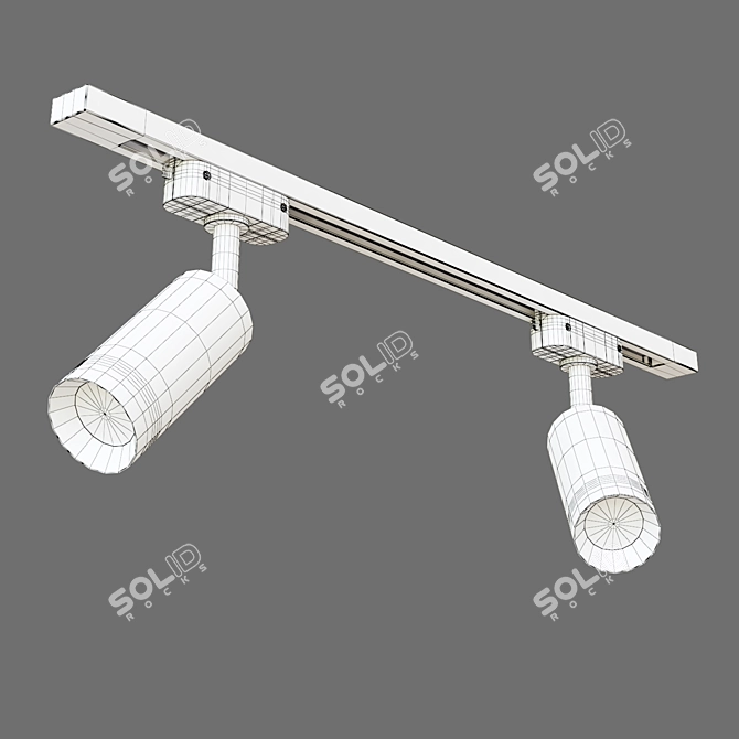 Elektrostandard Glory Track LED Light 3D model image 2