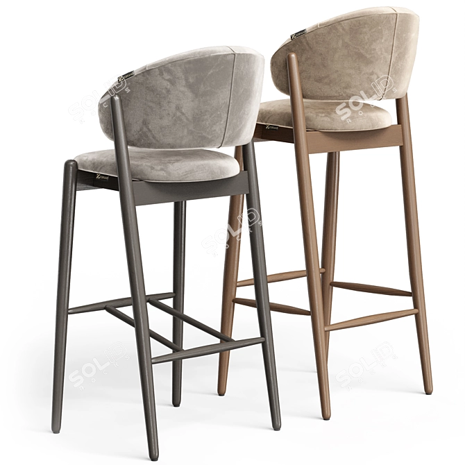 Bar Stools: Family Look Collection 3D model image 3