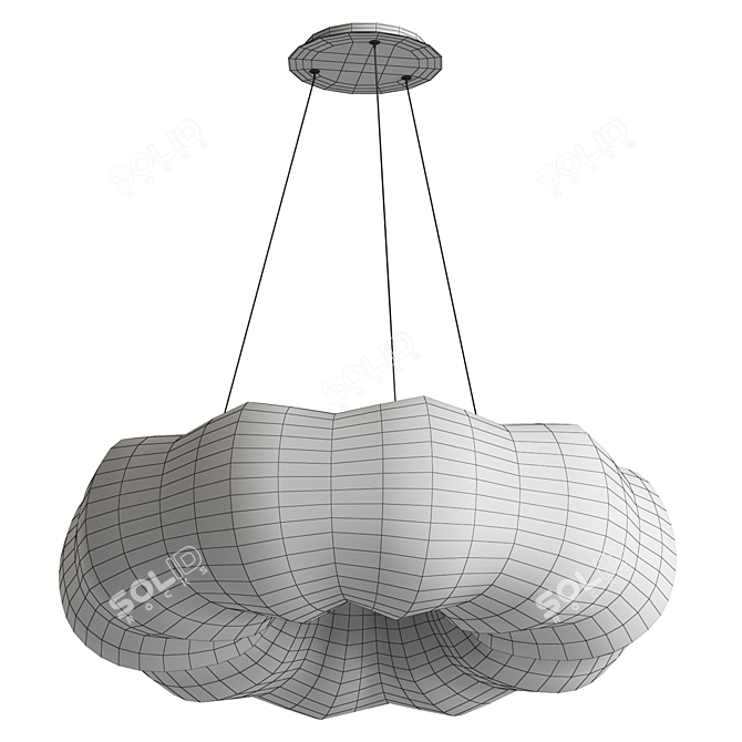 Zortes Soft LED Pendant Light 3D model image 6