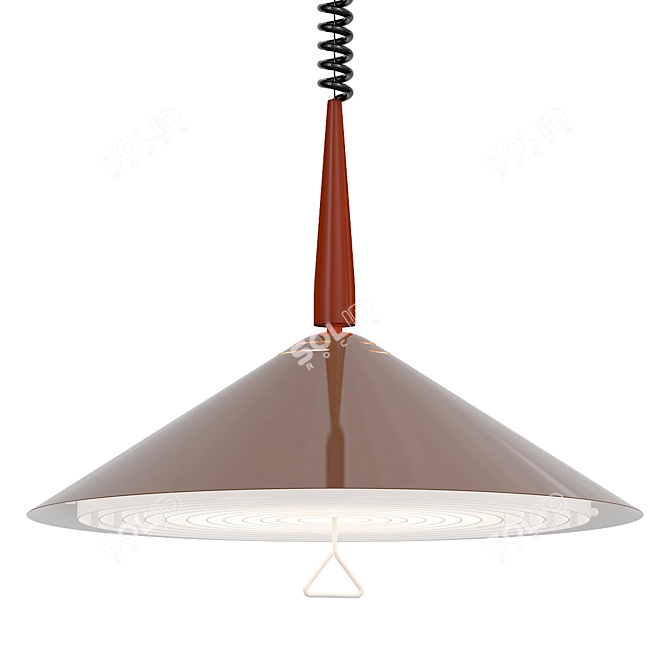 Modern Acking Pendant Light 3D model image 1