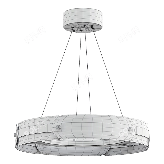 Circular Chandeliers Bergdis 3D model image 3