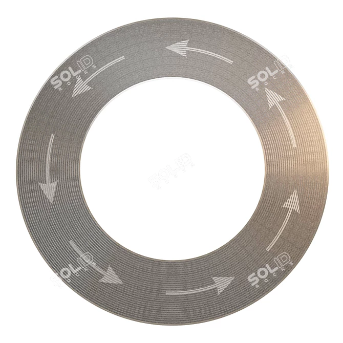 EMCO Technical Mat Track with Markers 3D model image 5