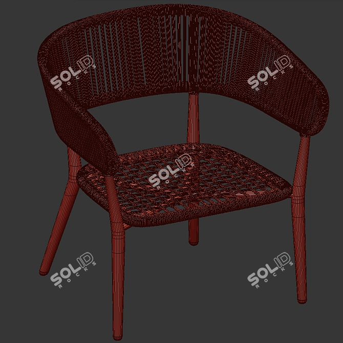 Cosmorelax Atlantic Lounge Chair 3D model image 7