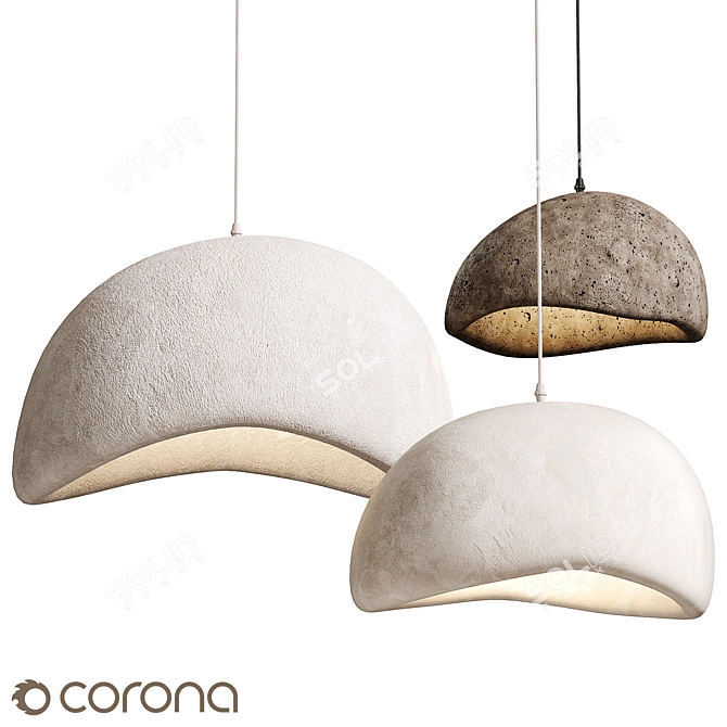 Zen Pendant Lamp by Lighting-Forest 3D model image 1