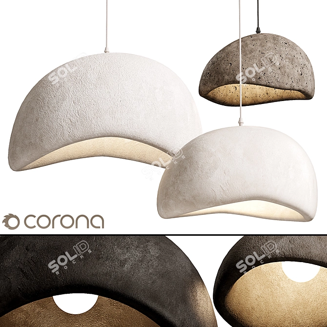 Zen Pendant Lamp by Lighting-Forest 3D model image 2