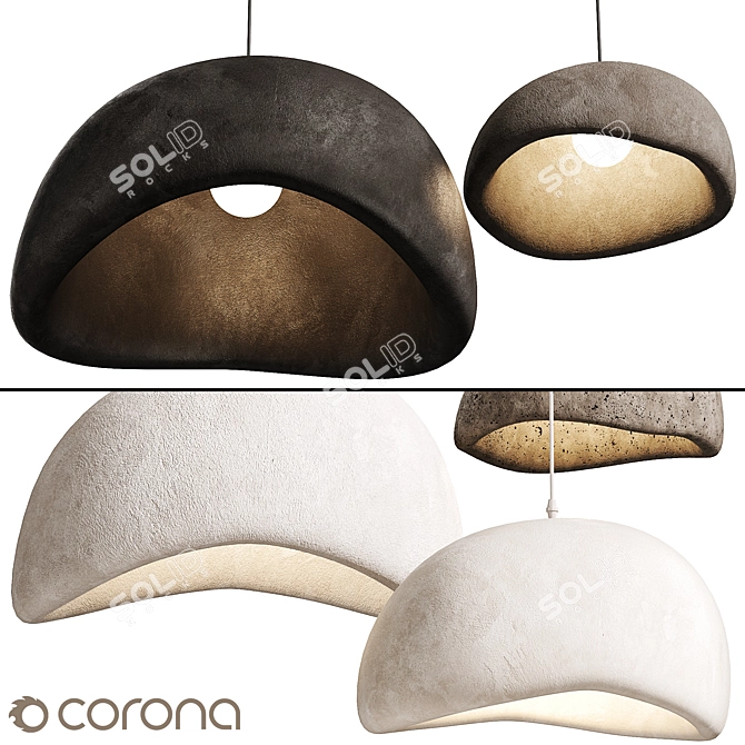 Zen Pendant Lamp by Lighting-Forest 3D model image 4