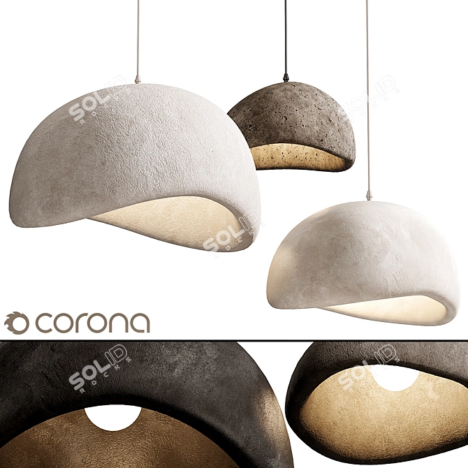 Zen Pendant Lamp by Lighting-Forest 3D model image 6