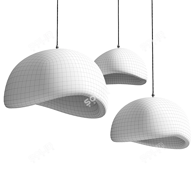 Zen Pendant Lamp by Lighting-Forest 3D model image 7