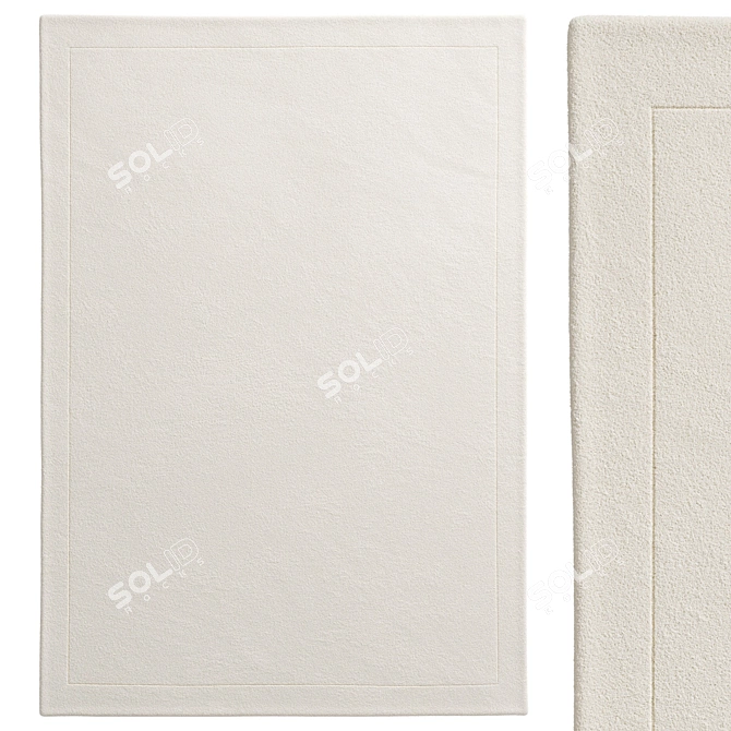  Hand-Tufted Wool Rug Jadie 3D model image 3