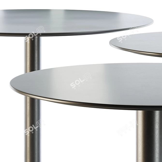 Modern Bar Table Lapalma Collection 3D model image 4