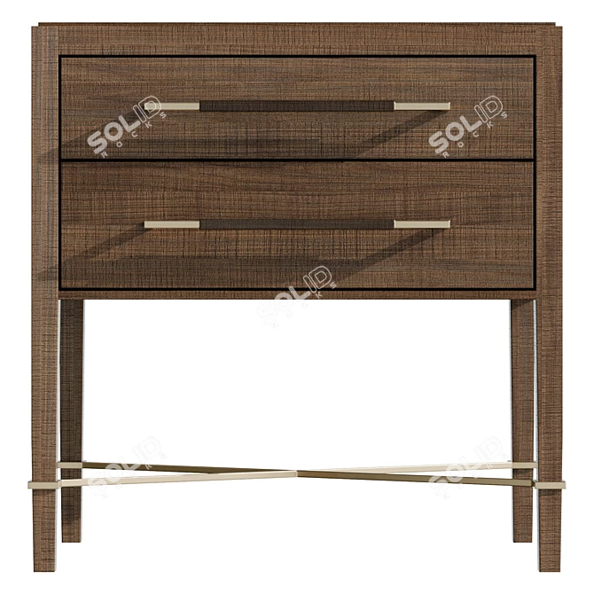  Verona Champagne Coffee Chest 3D model image 2