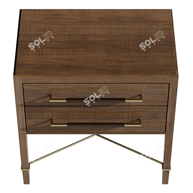  Verona Champagne Coffee Chest 3D model image 3