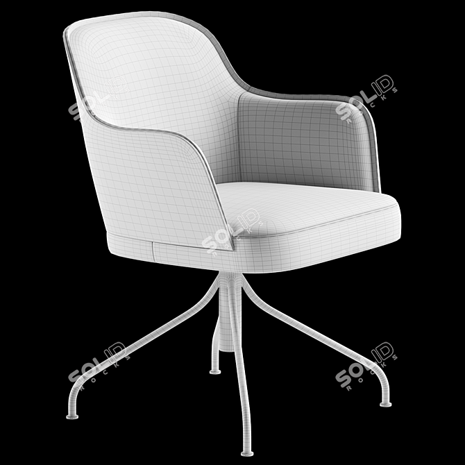 Modern Garsnas Office Chair 3D 3D model image 3