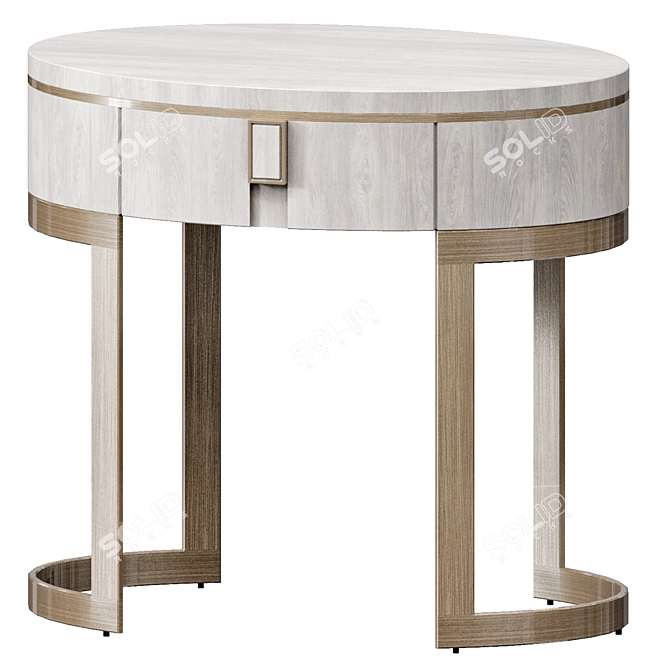 Modesign Diamond Bedside Table - W60 x D40 x H55 3D model image 1