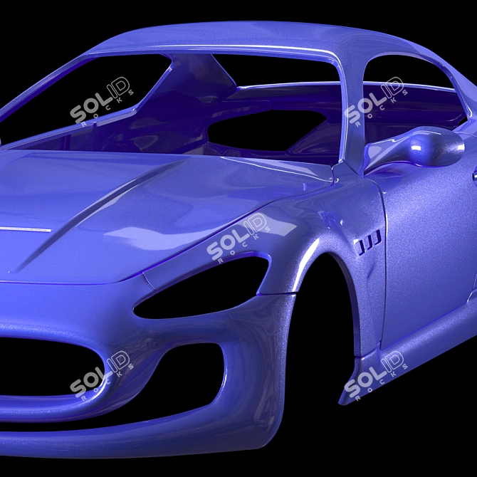 Corona Pearl Car Paint Material 3D model image 4