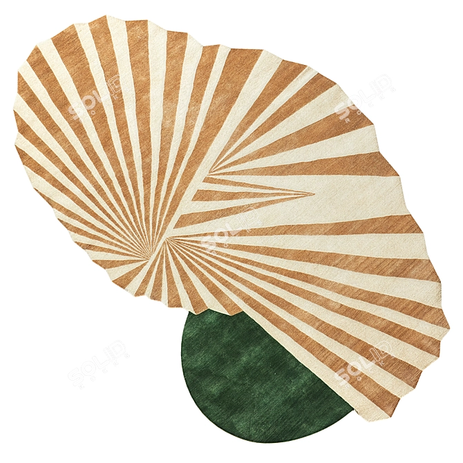 Nautilus Carpet Set Displacement Texture 3D model image 5