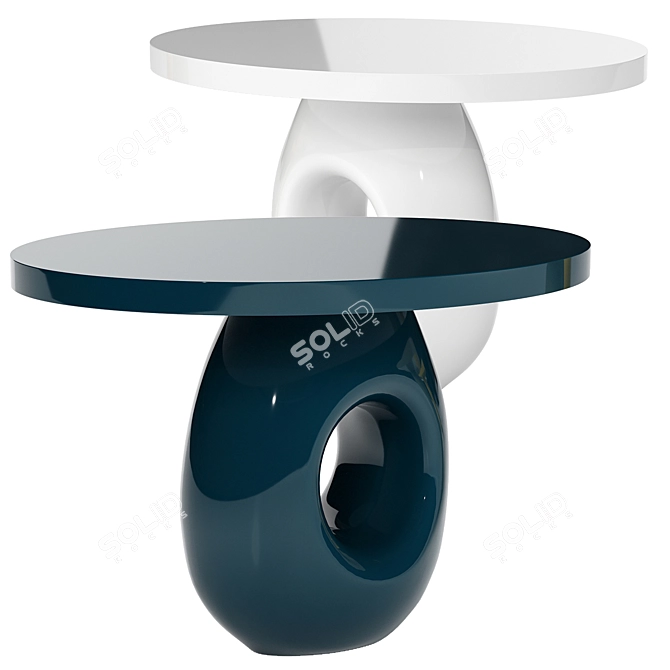 Vera Cruz Coffee Table: Modern Design 3D model image 1