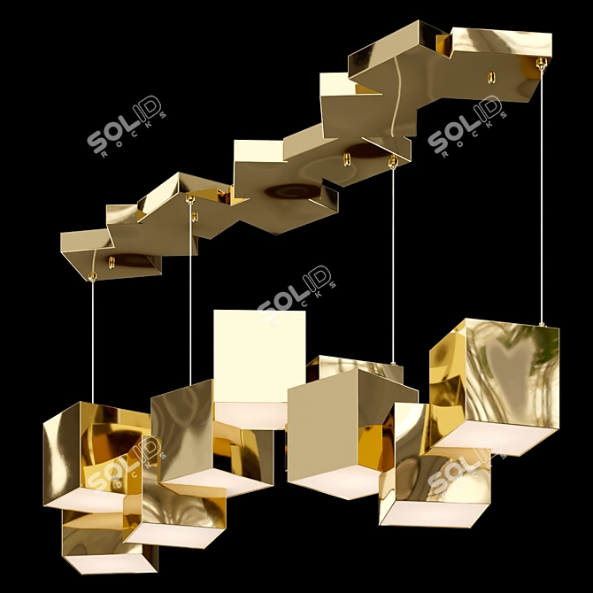 BLITZ Pendant Light 3D Model 3D model image 5