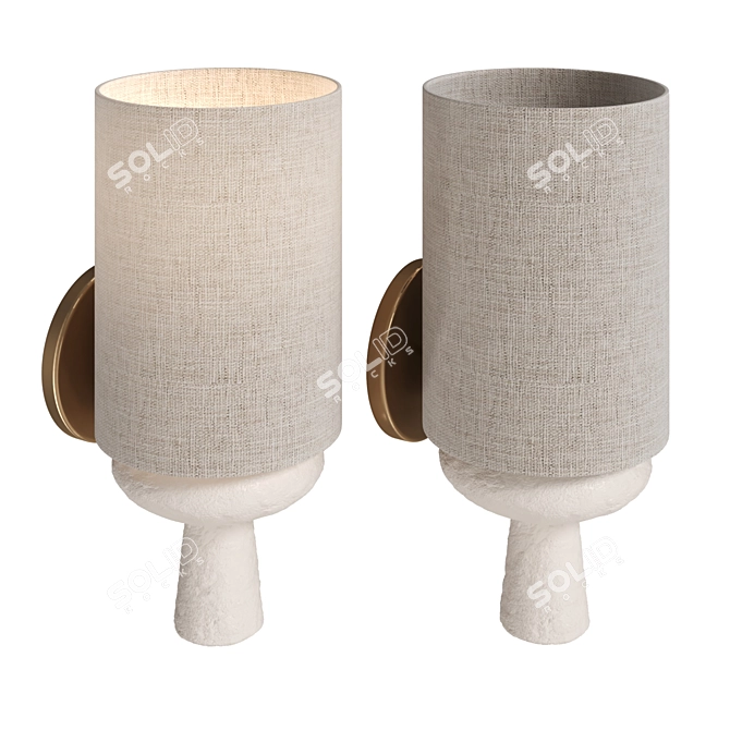 Napa Valley Wall Sconce 3D model image 3