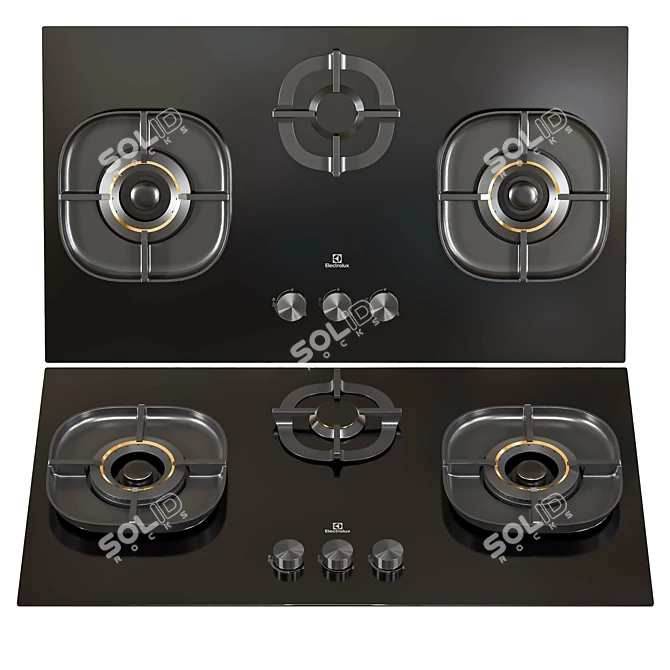 Electrolux Kitchen Appliance Set 3D model image 2