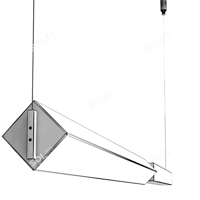 Swivel LED Pendant Lamp - Pivot 3D model image 4