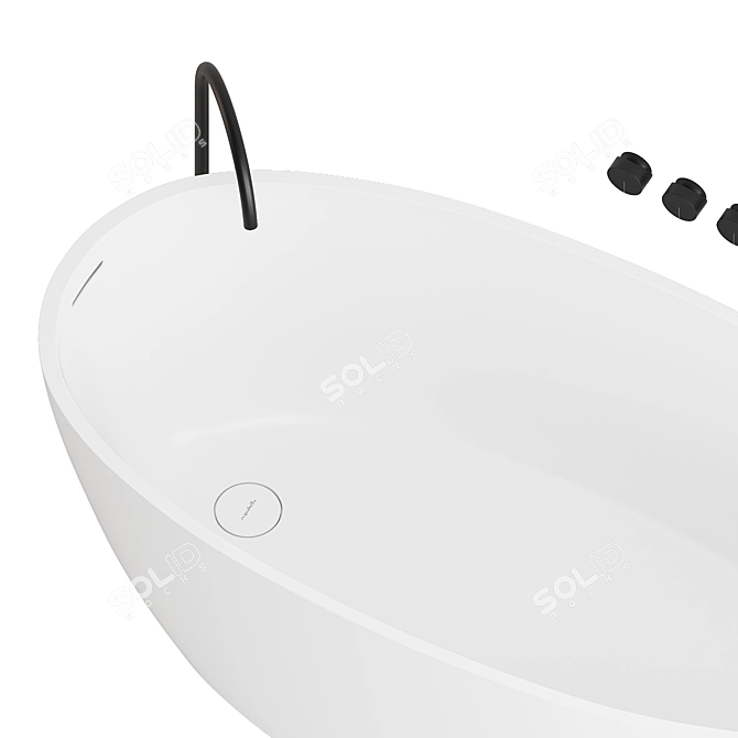 Luxury Bathware Set Aquabella & Falper 3D model image 3