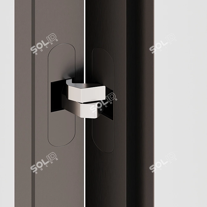 PIU Design Concealed Mount Doors 3D model image 4