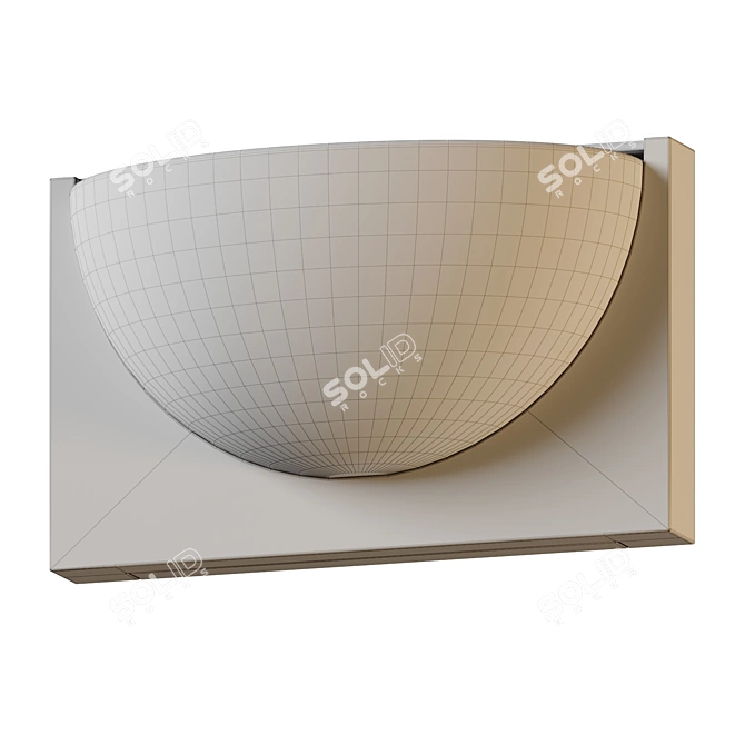 Elegant LED Wall Sconce: Mylie 3D model image 4