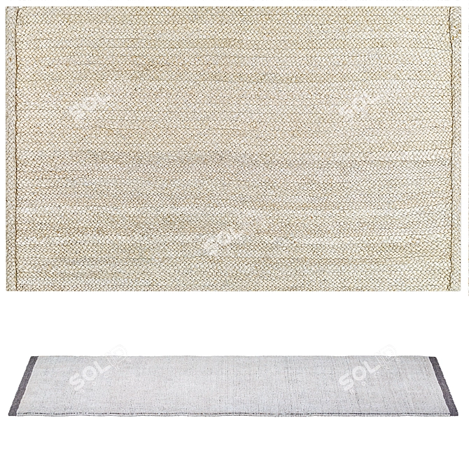 Modern Amazon Rugs 3Ds Max 3D model image 2