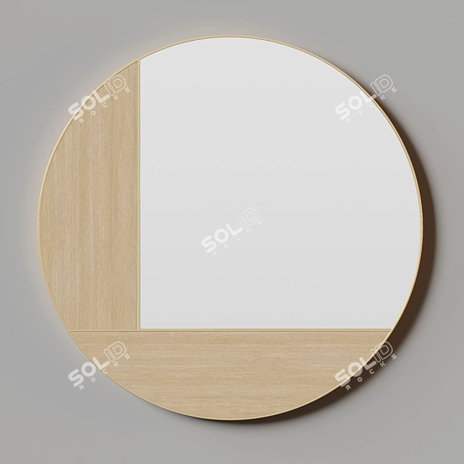 Mendel Modern Wall Mirrors 3D model image 4