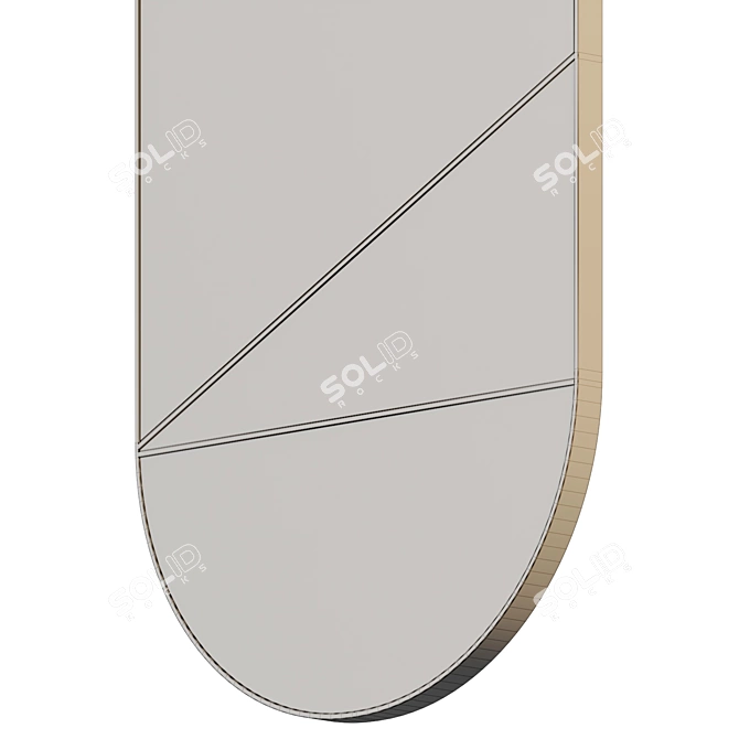 Mendel Modern Wall Mirrors 3D model image 6