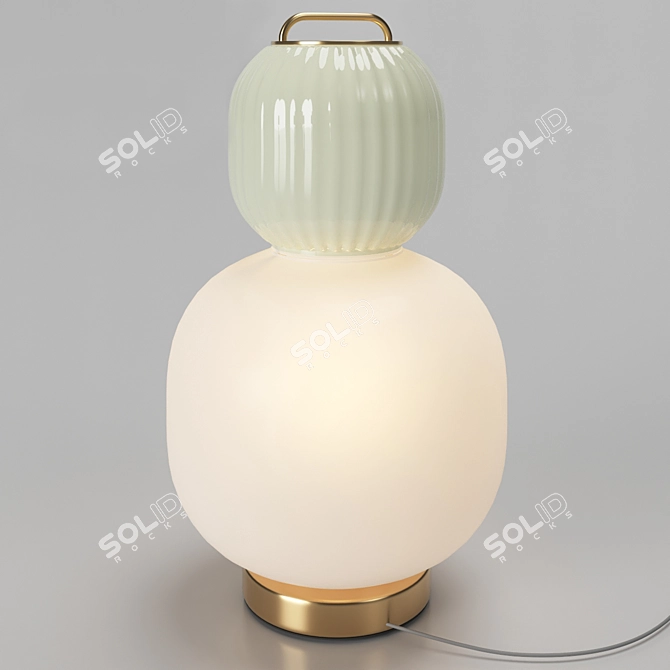 IKEA PILBLIXT LED Table Lamp 3D model image 4