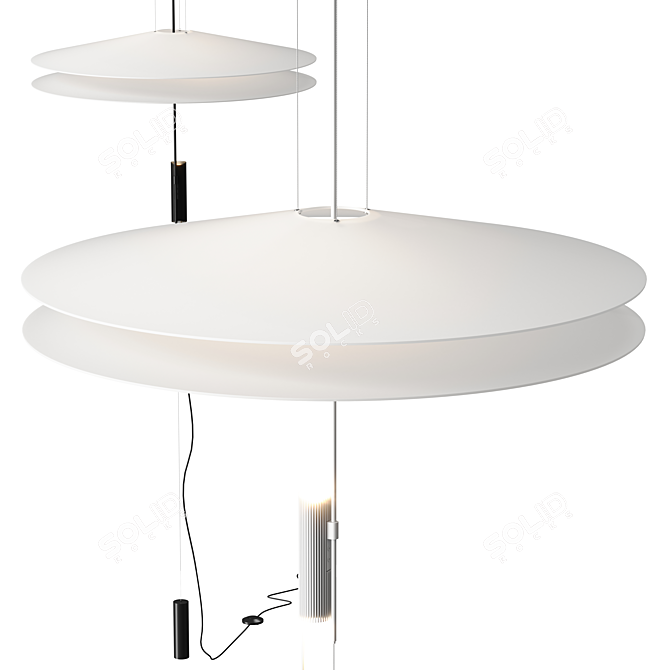  Flamingo Pendant Lamp Vibia 3D model image 3