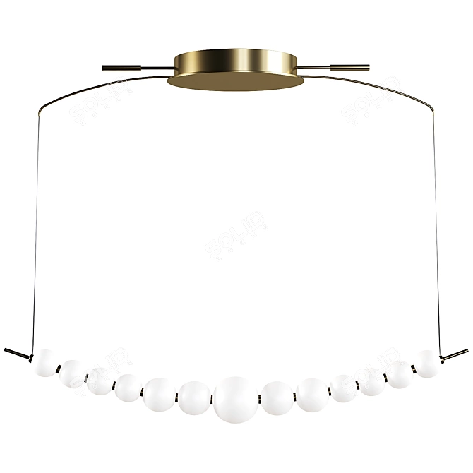 PERLA LED Ceiling Light 3D model image 1