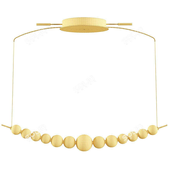 PERLA LED Ceiling Light 3D model image 3