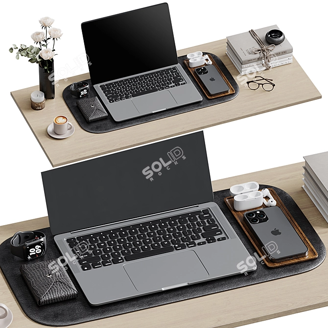 Legacy 3D Decor Set 55 3D model image 1