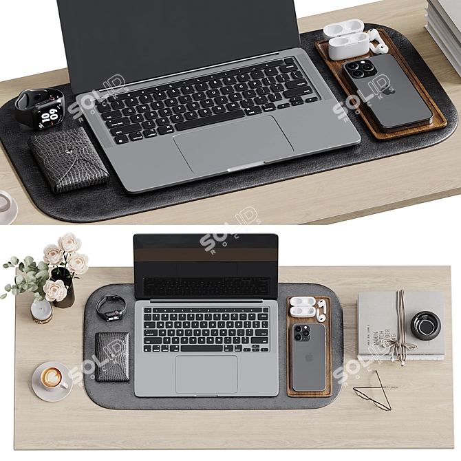 Legacy 3D Decor Set 55 3D model image 2