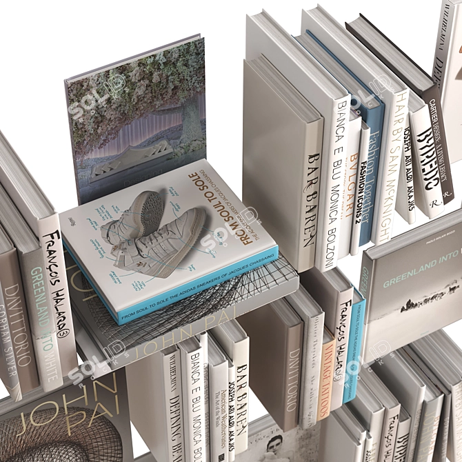 Decorative Book Collection 29 Titles 3D model image 5