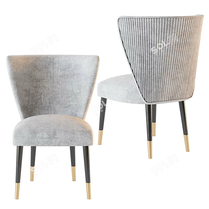 Marble Dining Set Ontario & New York 3D model image 5