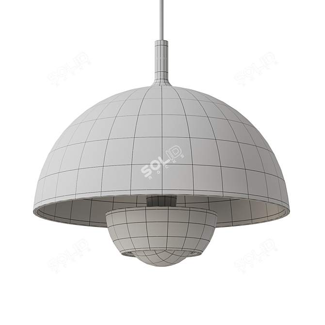 LED Pendant Light Lampatron HENNEKE 3D model image 6