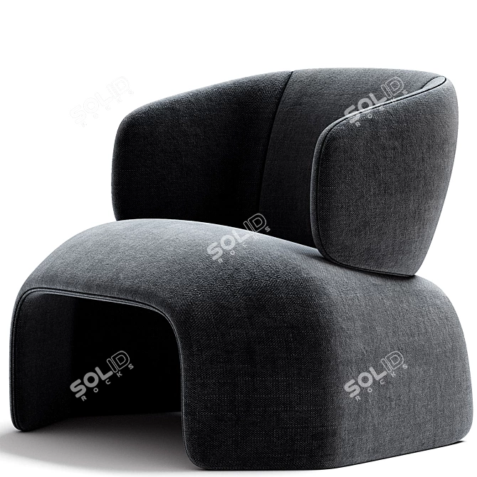  Stylish ICARUS Armchair, Linteloo 3D model image 3