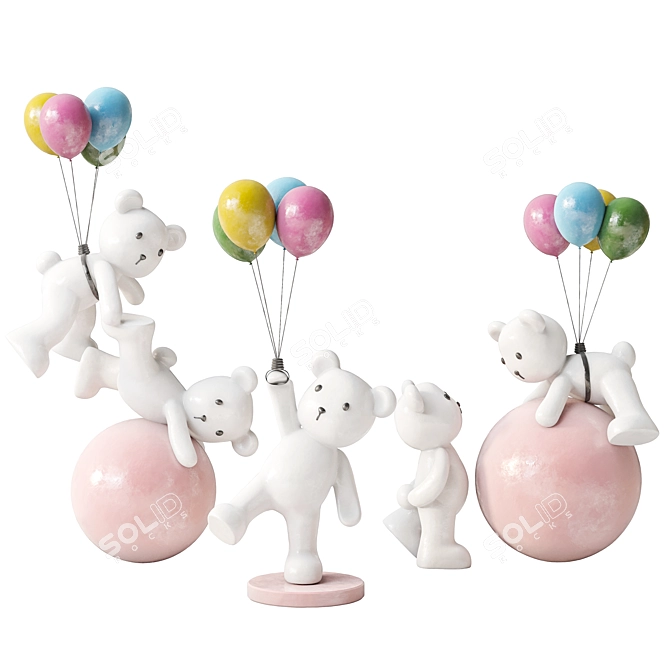 Decorative Bears Collection - 3D Models 3D model image 1